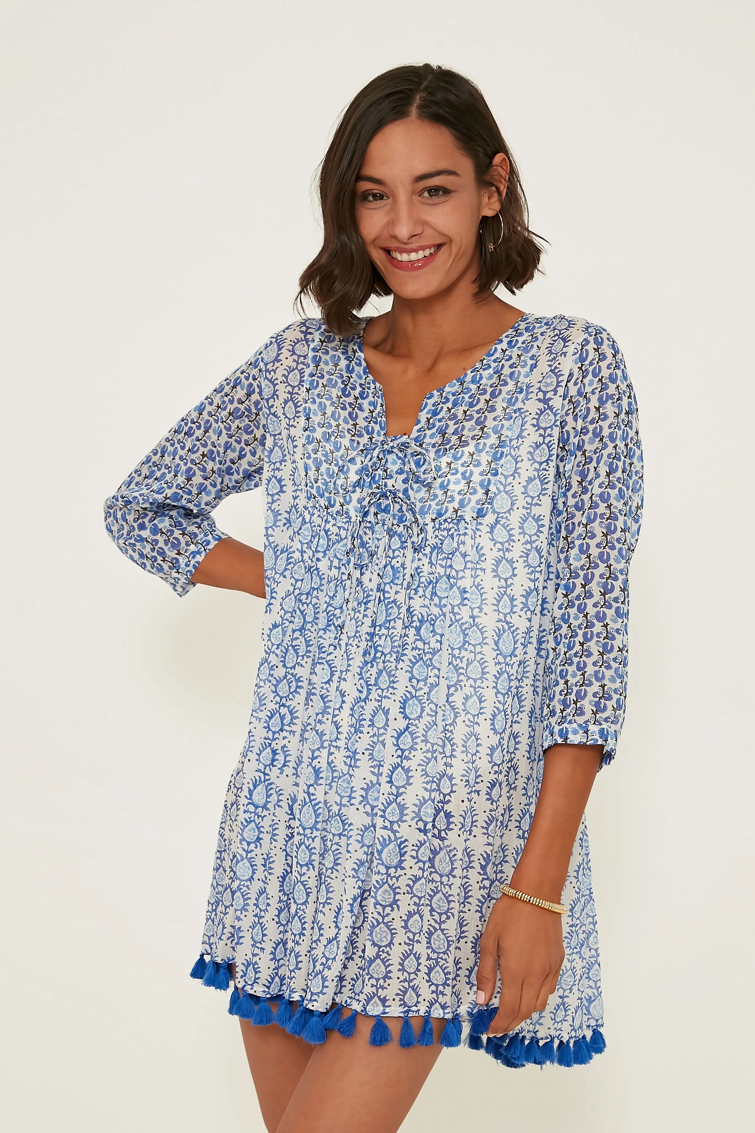 Blue Lavinia Seychelles Tunic
