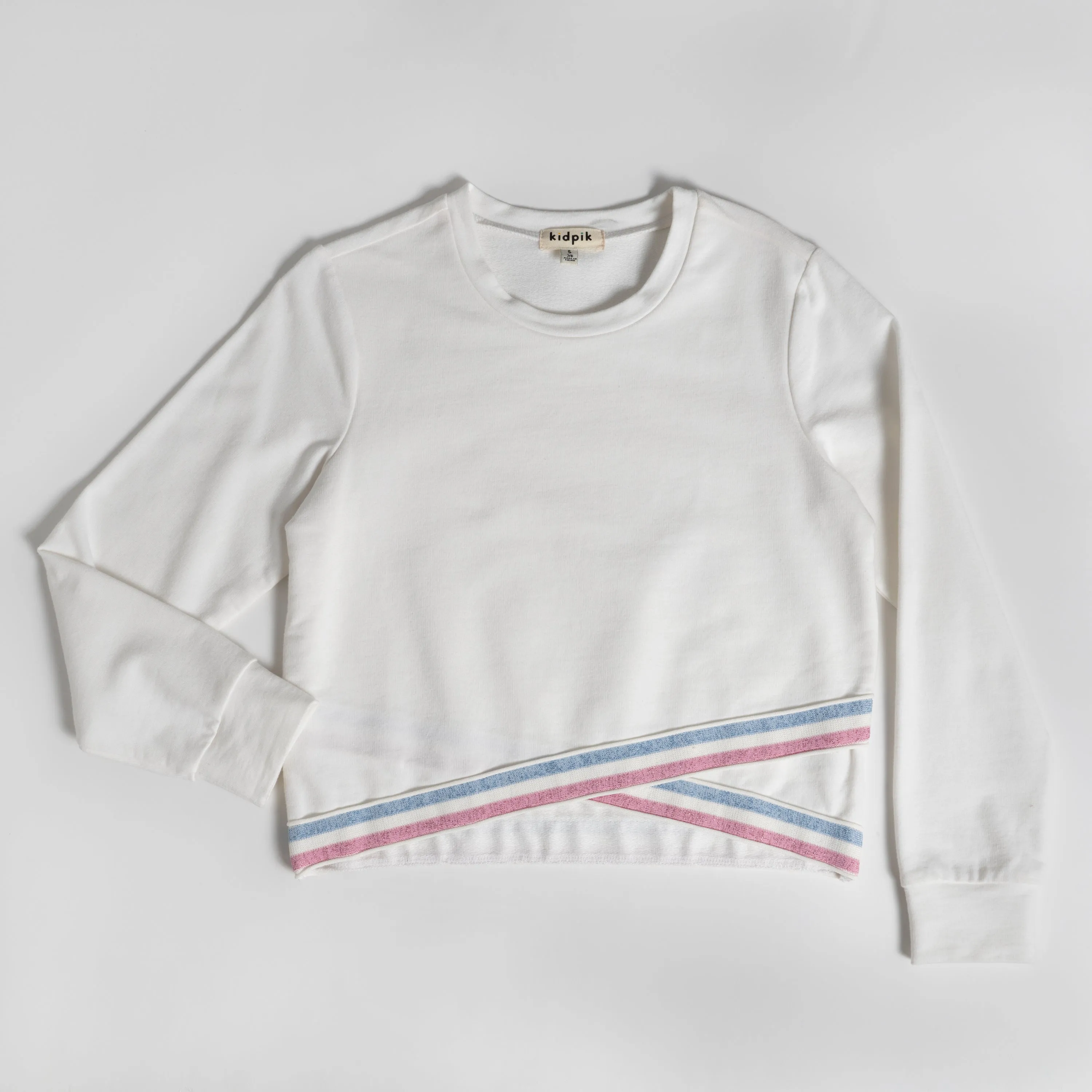 Cross Over Fleece Top