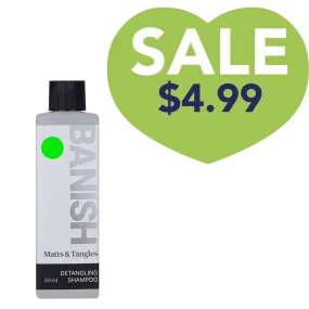 Detangling Shampoo Trial Size by Banish - Lime, Basil, and Mandarin