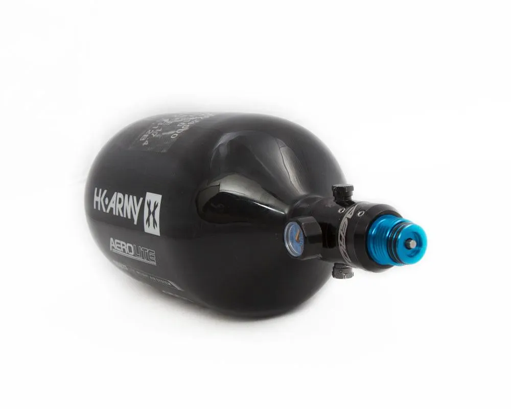 HK Army AeroLite "EXTRA LITE" Tank w/ Aerolite2 Pro Reg - 80ci / 4500psi - Black