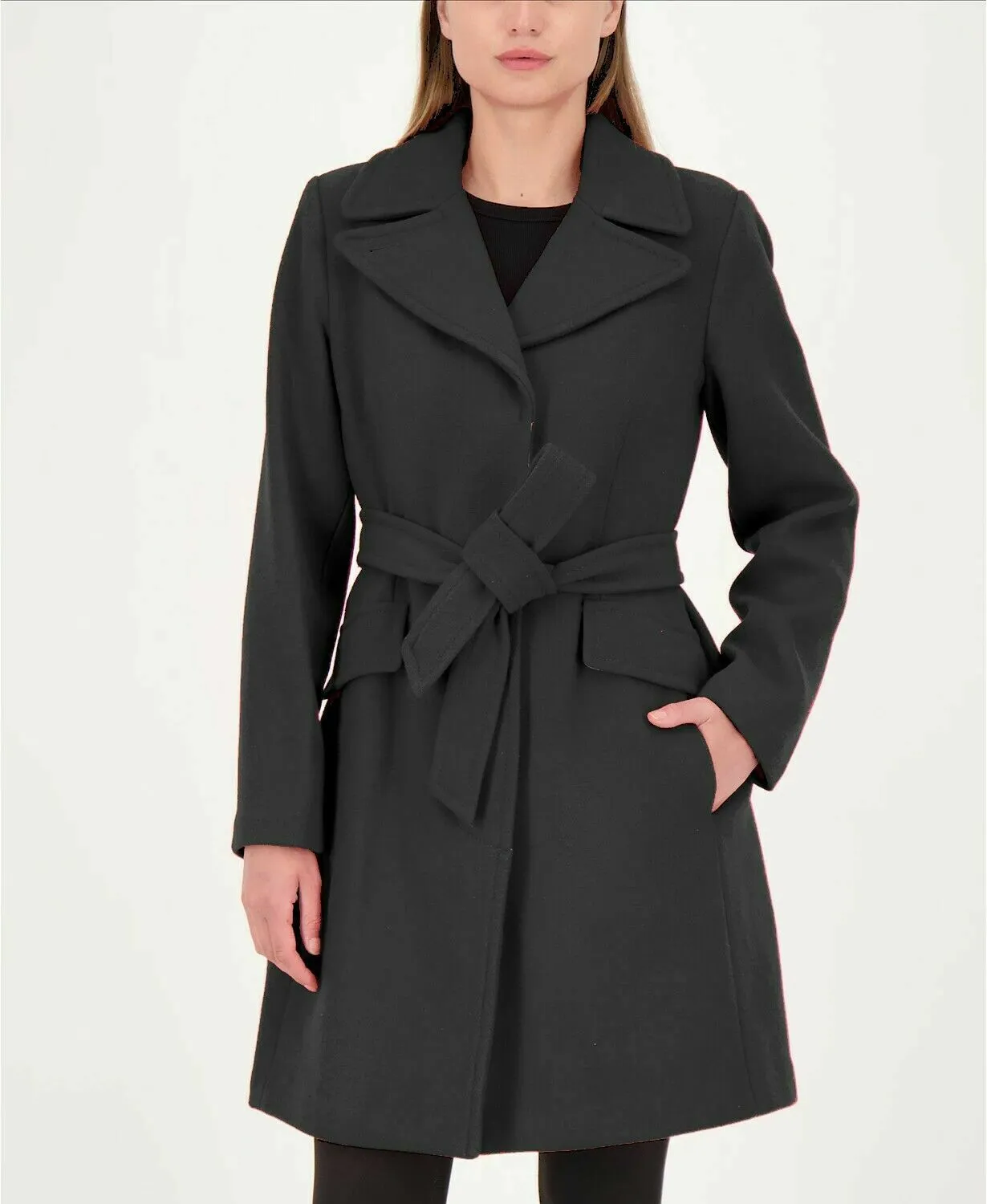 Kate Spade New York Belted Wrap Coat