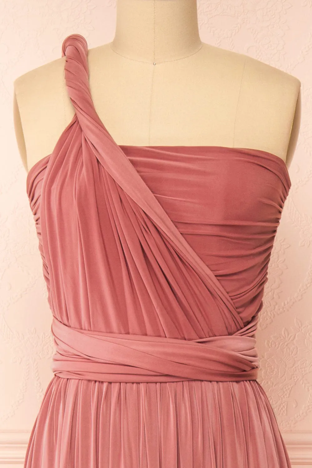 Kilda Pink | Convertible Maxi Dress