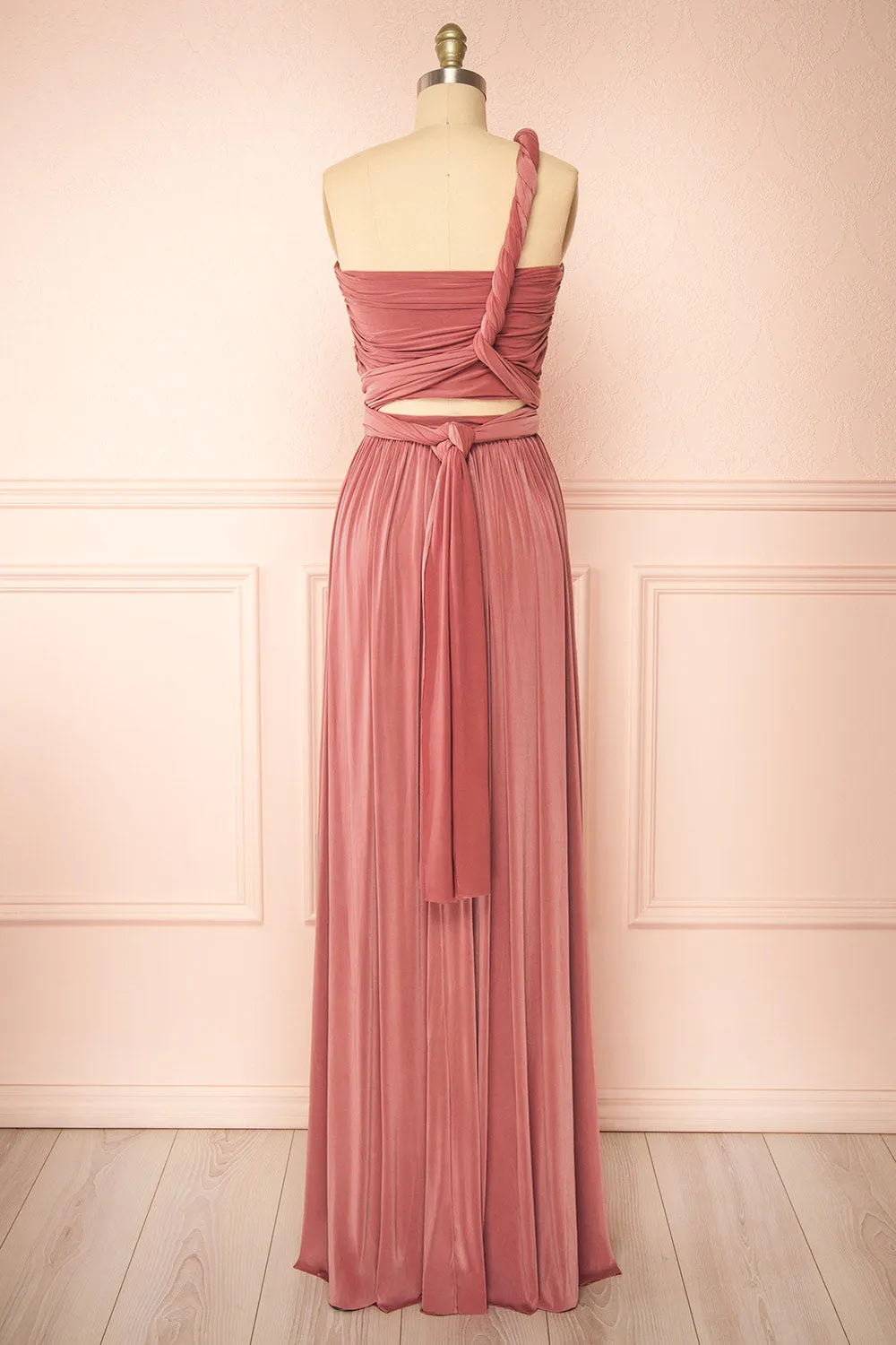 Kilda Pink | Convertible Maxi Dress