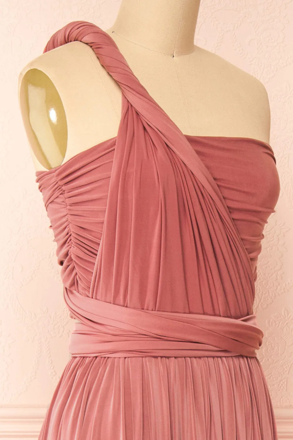 Kilda Pink | Convertible Maxi Dress