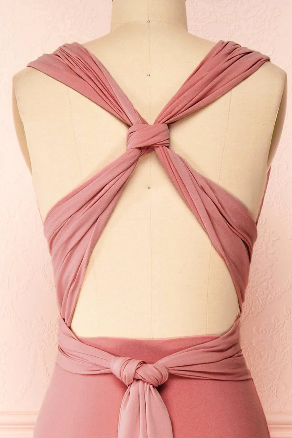 Kilda Pink | Convertible Maxi Dress
