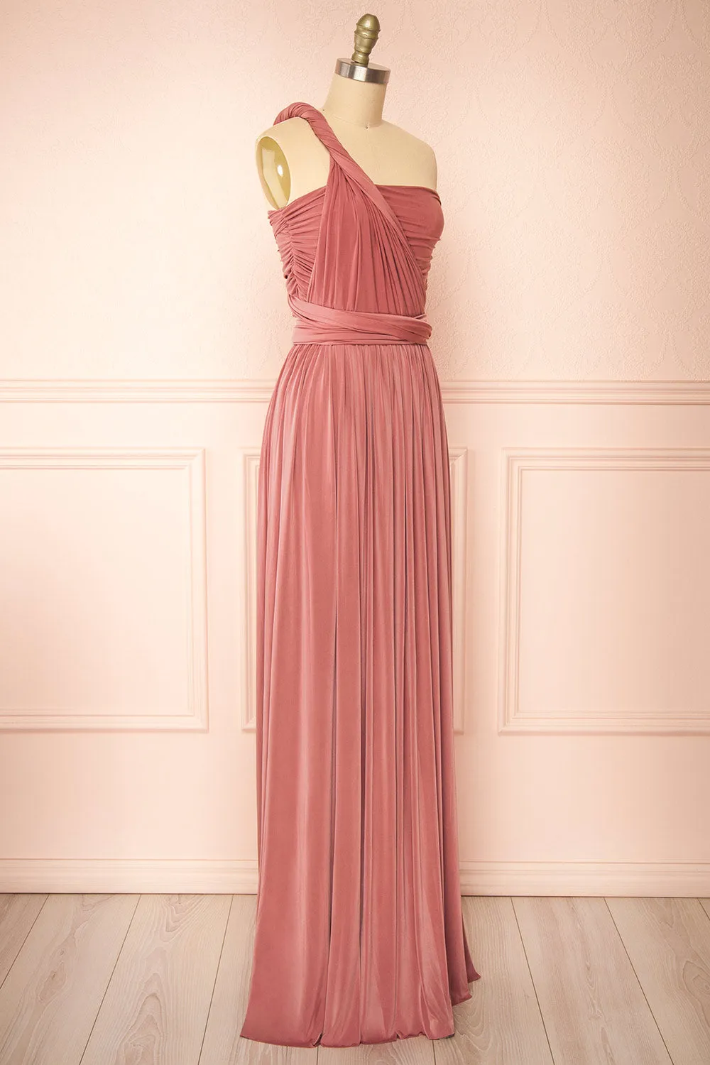 Kilda Pink | Convertible Maxi Dress