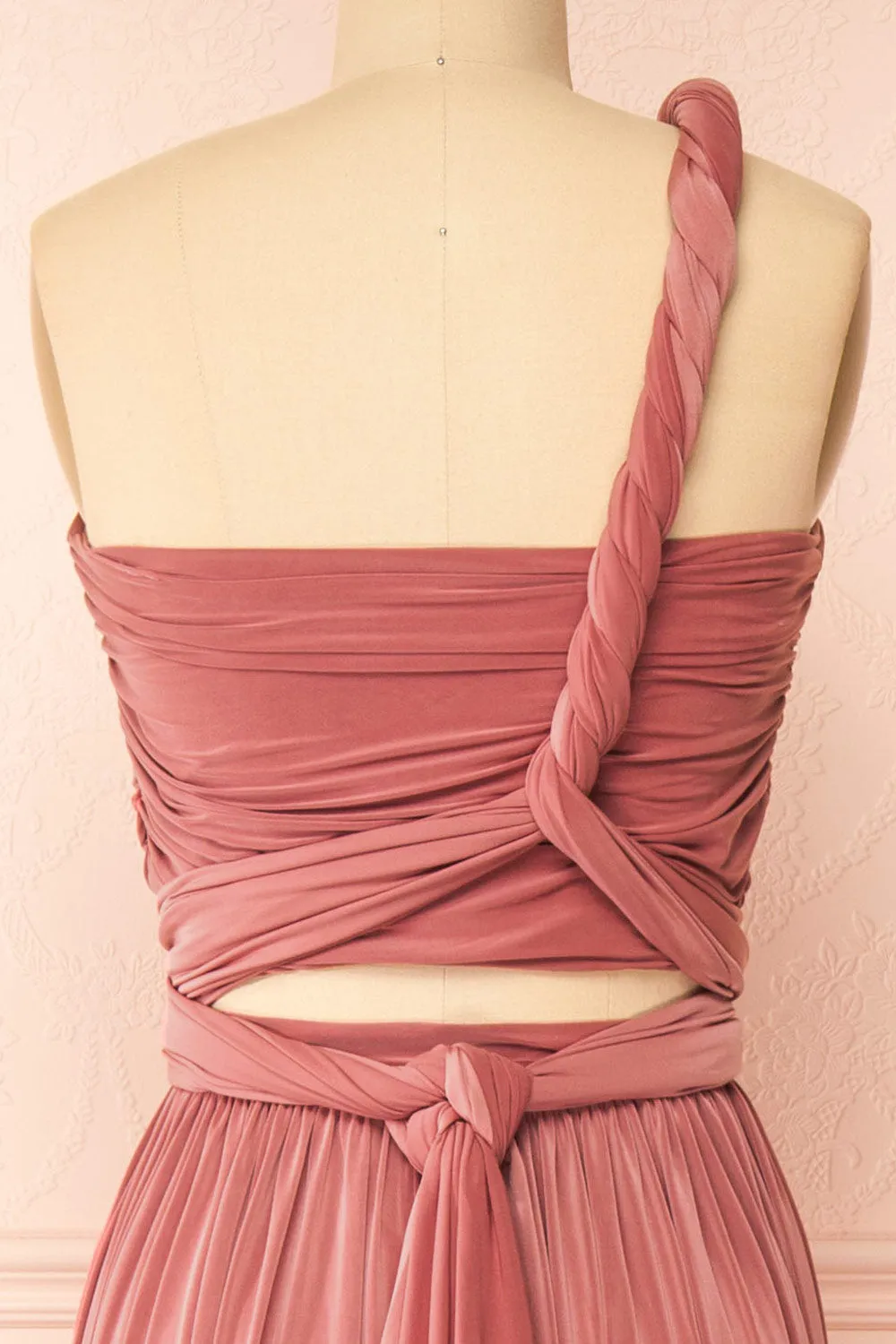 Kilda Pink | Convertible Maxi Dress