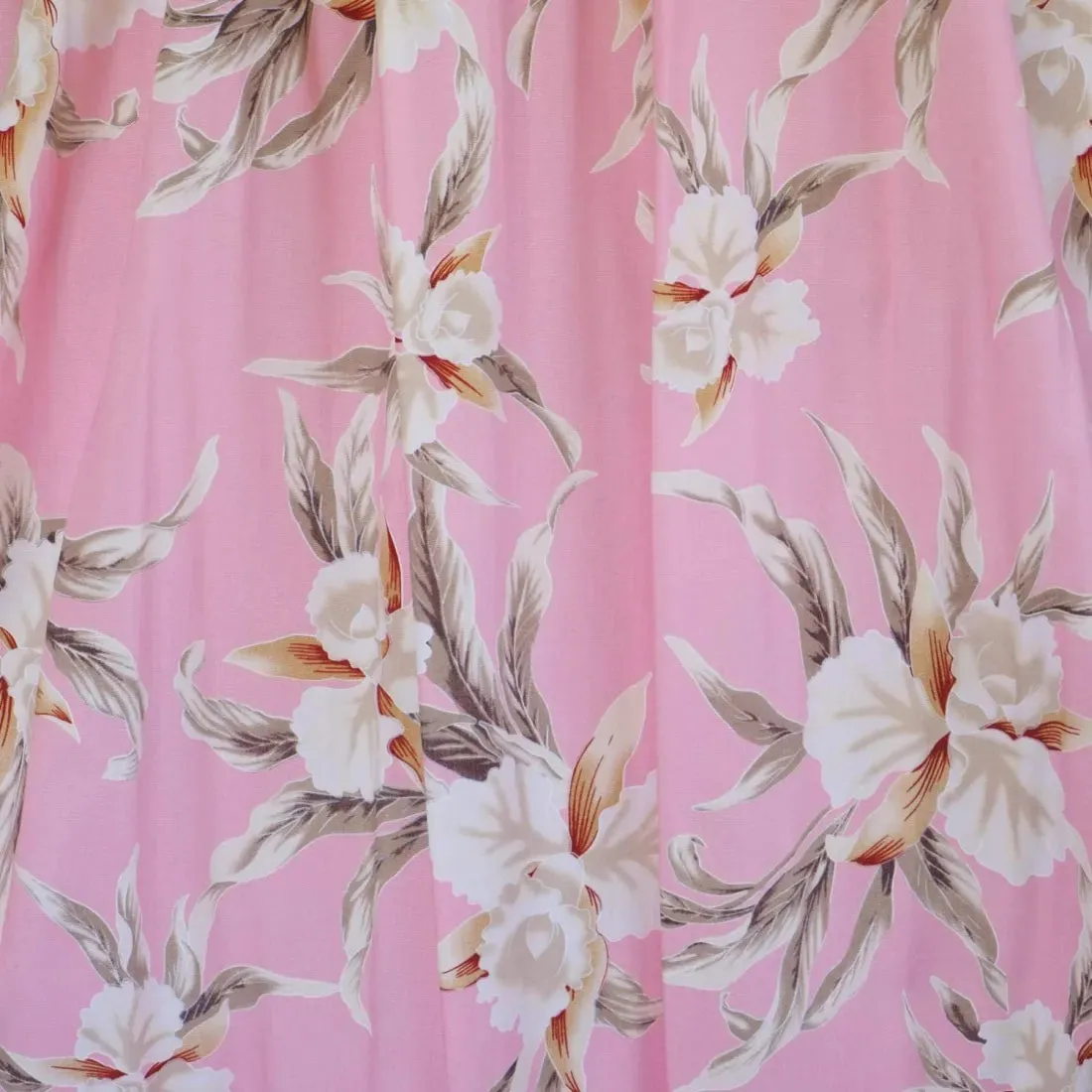 Mele Pink Maxi Hawaiian Dress
