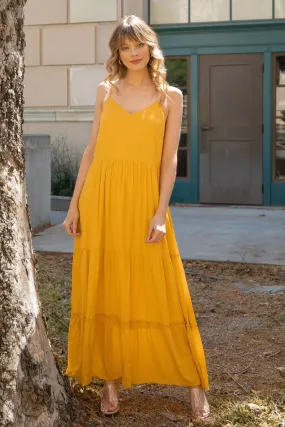 Mustard Maxi Dress