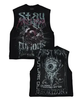 Stay Curious Eyeballs Muscle Tee
