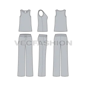 Women Lounge Wear Set